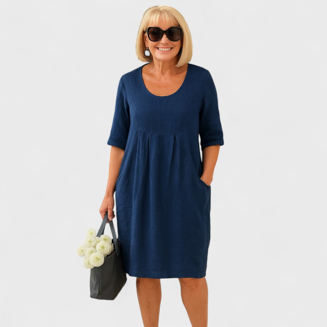 Marley - Lässiges Leinenkleid für den Alltag