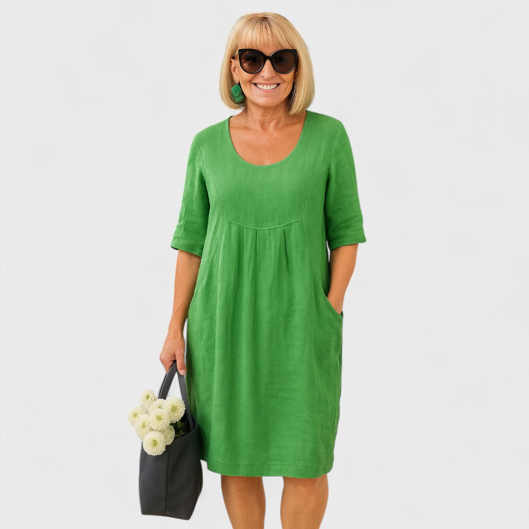 Marley - Lässiges Leinenkleid für den Alltag
