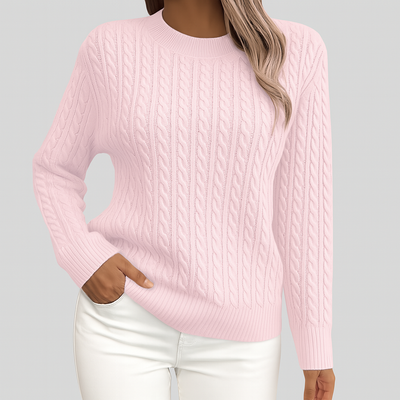 Bernila – Strickpullover mit Zopfmuster