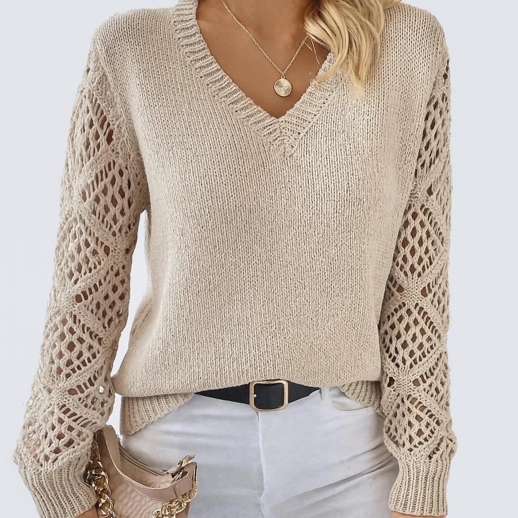 Martha - V-Ausschnitt Pullover Couture