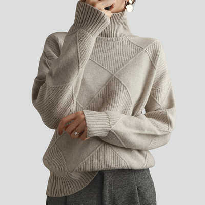Darcy - Oversize Rollkragenpullover