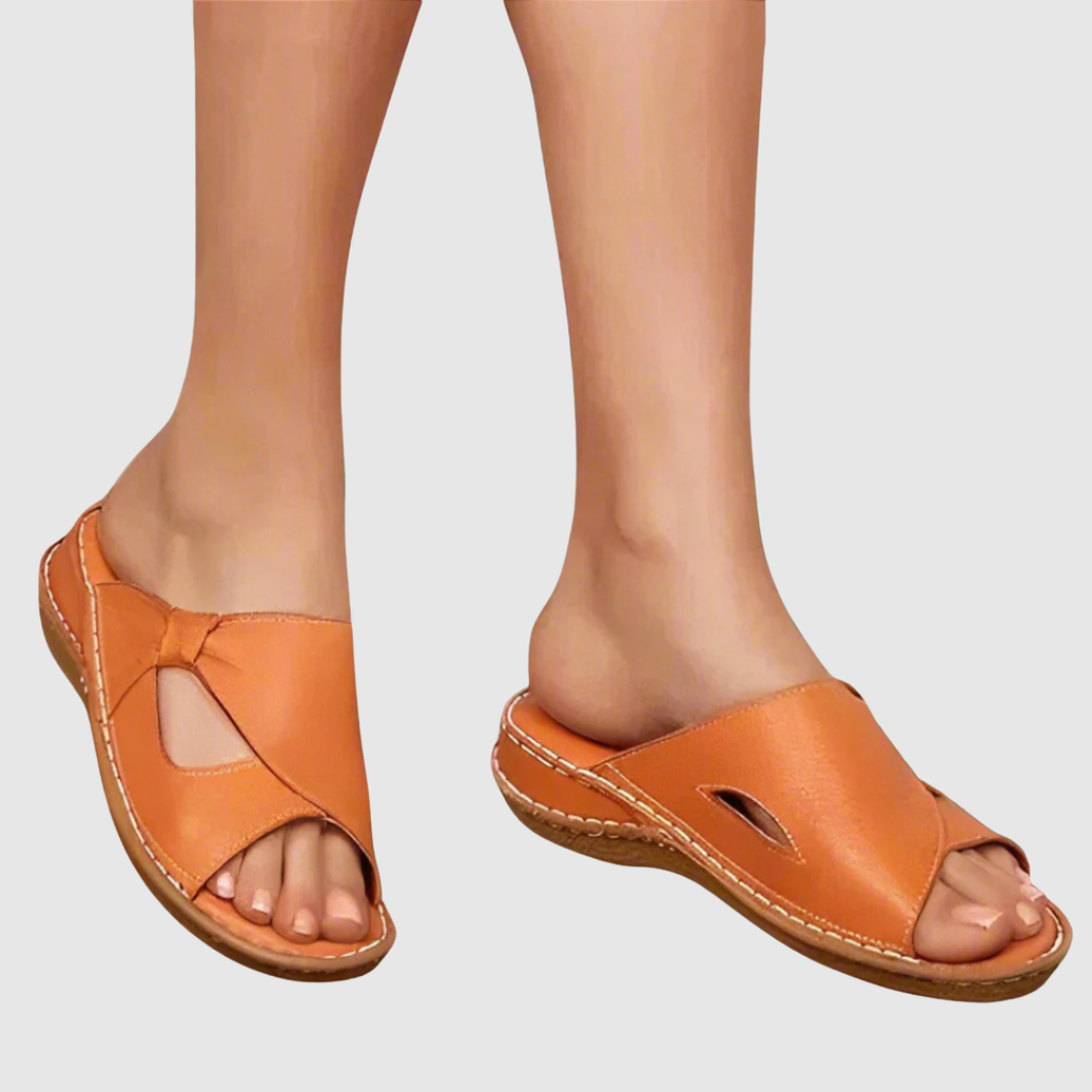 Yvonne - Bequeme Sandalen aus Leder