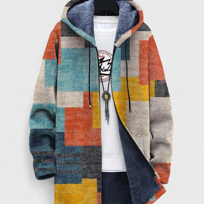 Sam - Luxus-Cardigan inspiriert von Kunst