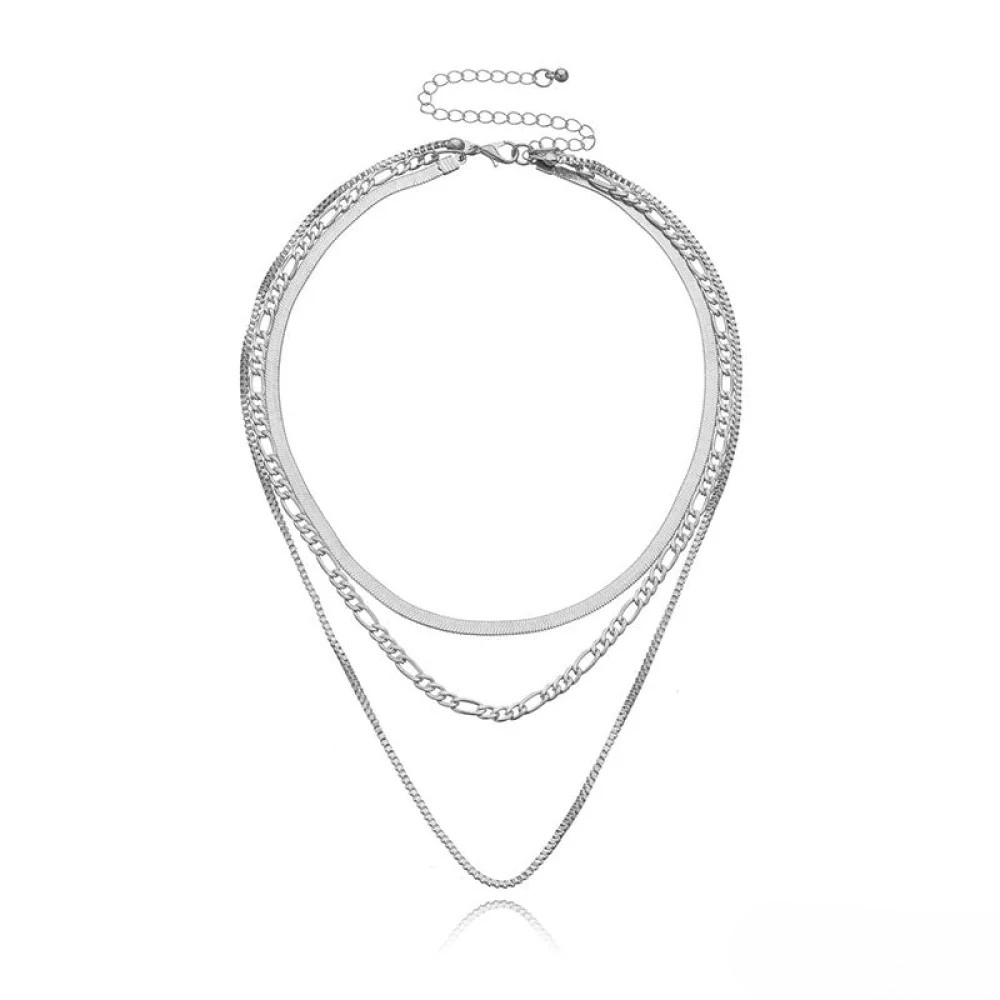 Noara – Vintage-Stil Dreilagige Halskette