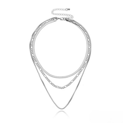 Noara – Vintage-Stil Dreilagige Halskette