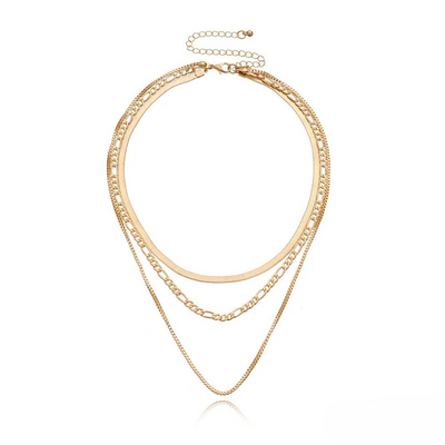 Noara – Vintage-Stil Dreilagige Halskette
