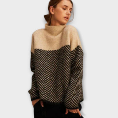 Maeve - Weicher Pullover mit Stehkragen