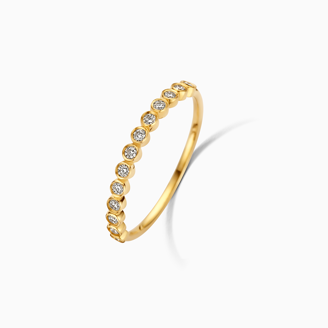 Isavianne | Diamantring aus 18K Gold