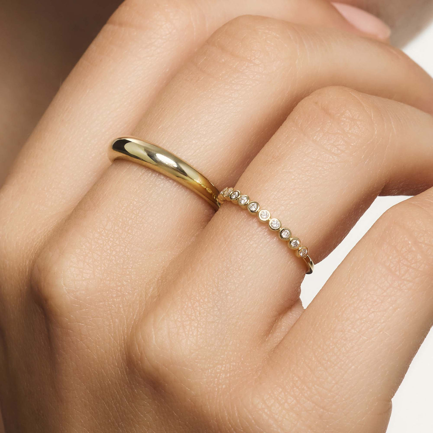 Isavianne | Diamantring aus 18K Gold