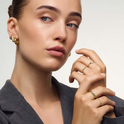 Isavianne | Diamantring aus 18K Gold
