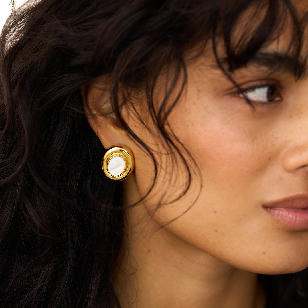 Ameliyana | Ohrstecker aus 18k Gold