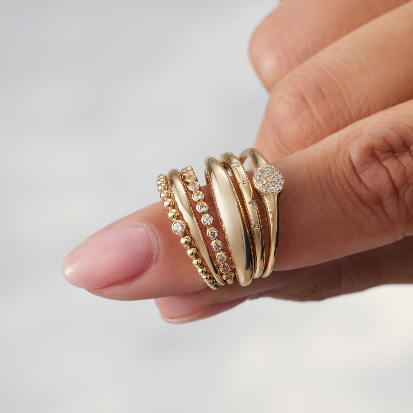 Raquienne | Midi-Ring aus 18k Gold