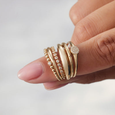 Raquienne | Midi-Ring aus 18k Gold