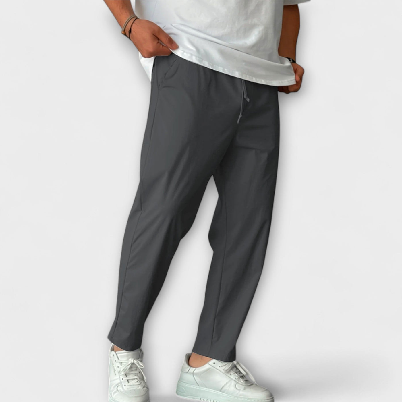 Hochtaillierte Leichte Hosen