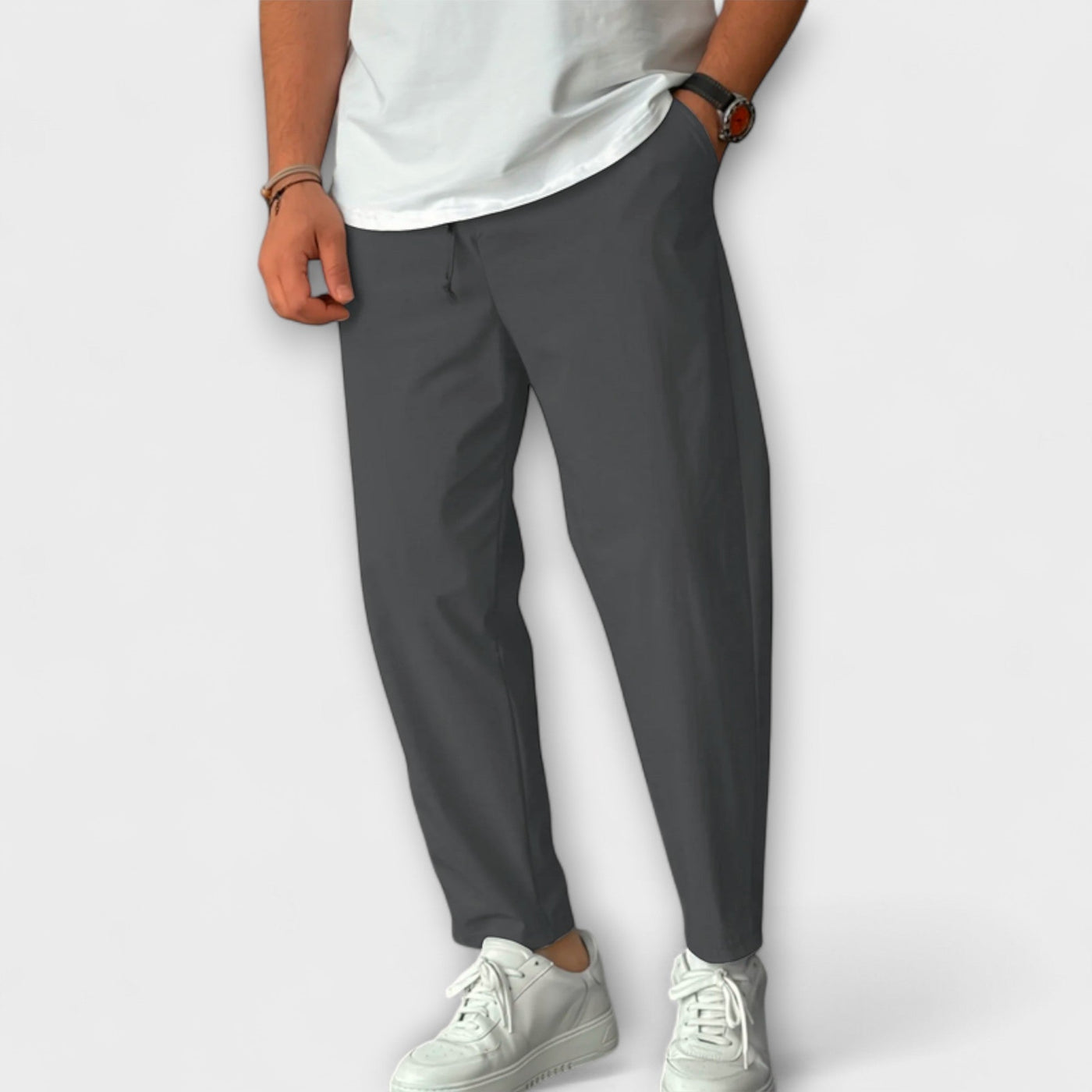 Hochtaillierte Leichte Hosen