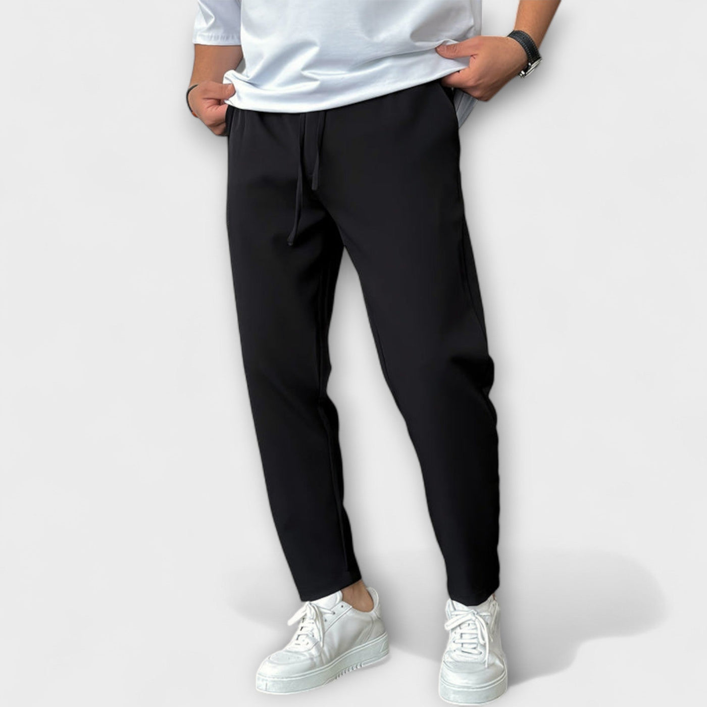 Hochtaillierte Leichte Hosen