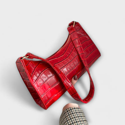Gianna Boutique - Glänzende Lederhandtasche