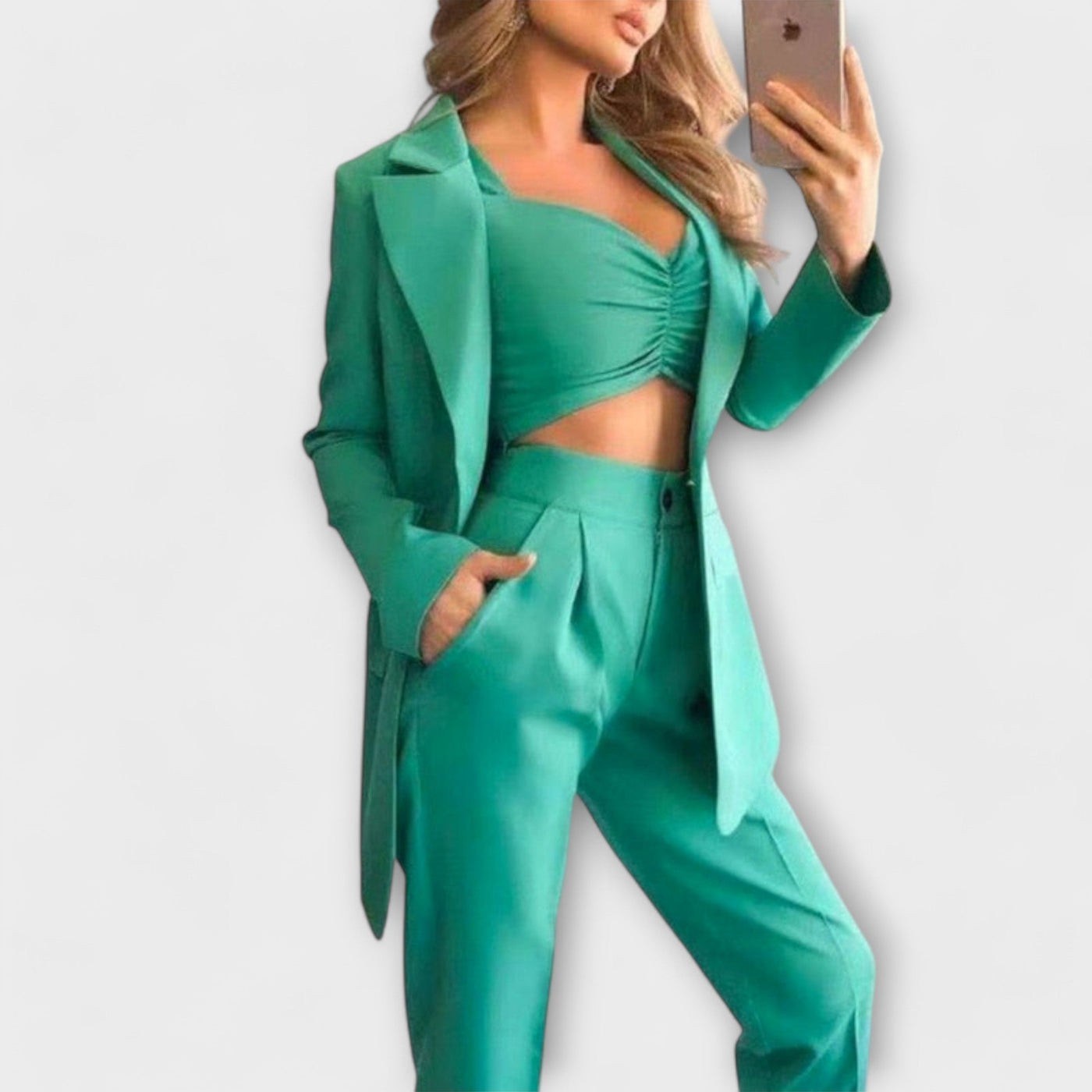 3-teiliger Blazer-Set