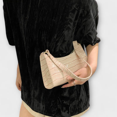 Gianna Boutique - Glänzende Lederhandtasche