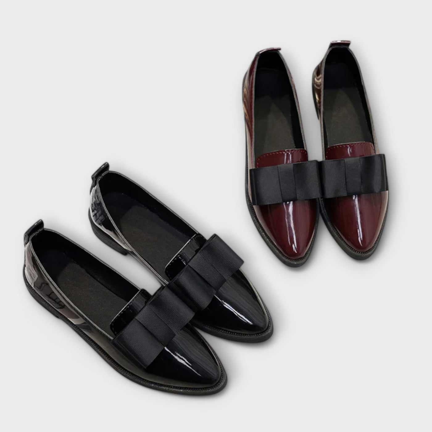 Heidi - Elegante Mokassins mit Schleife