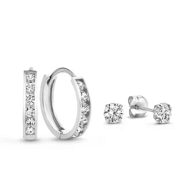 Syrenellee | Set von Ohrringen aus 14k Gold