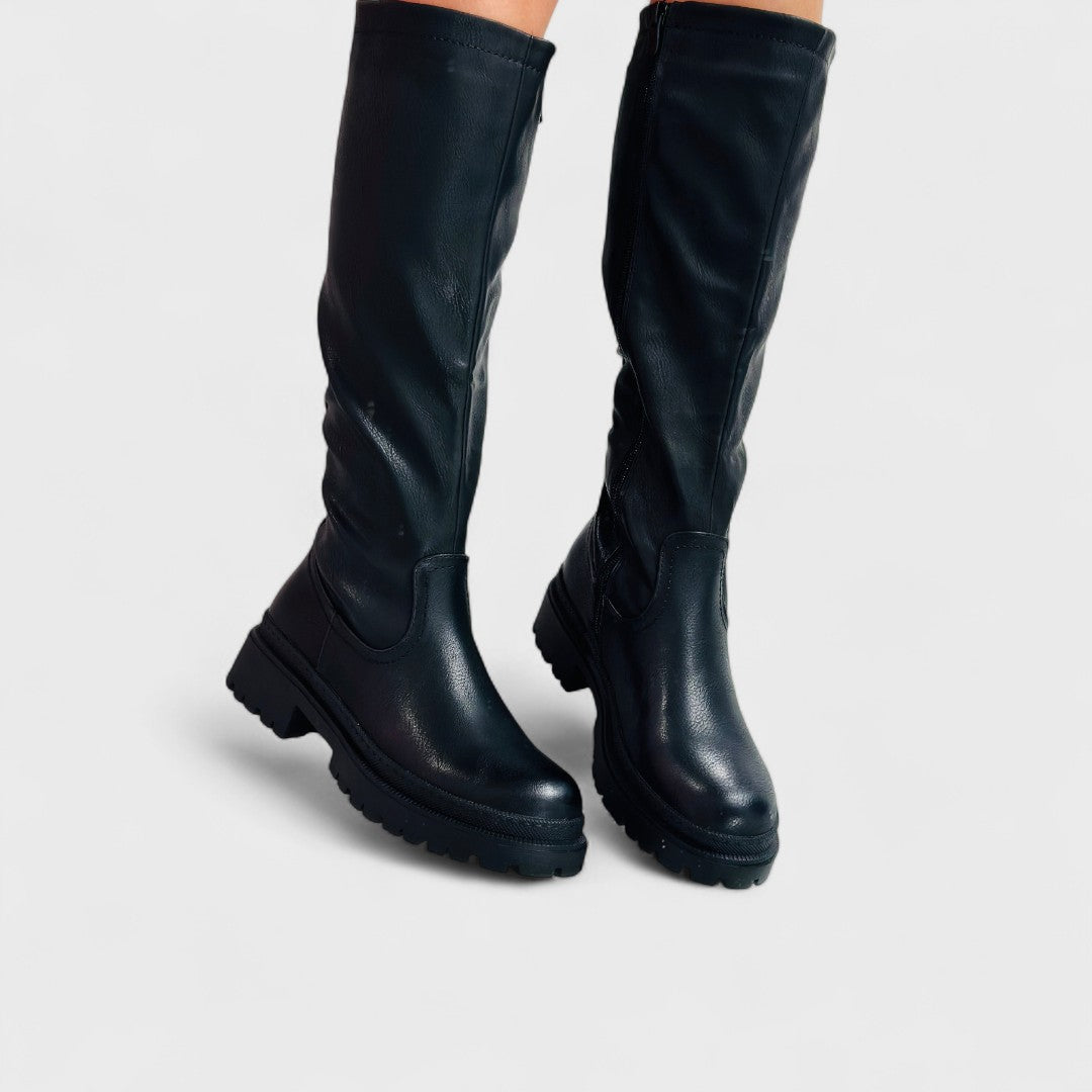 Carlita - Hohe Stiefel Anetta Schwarz