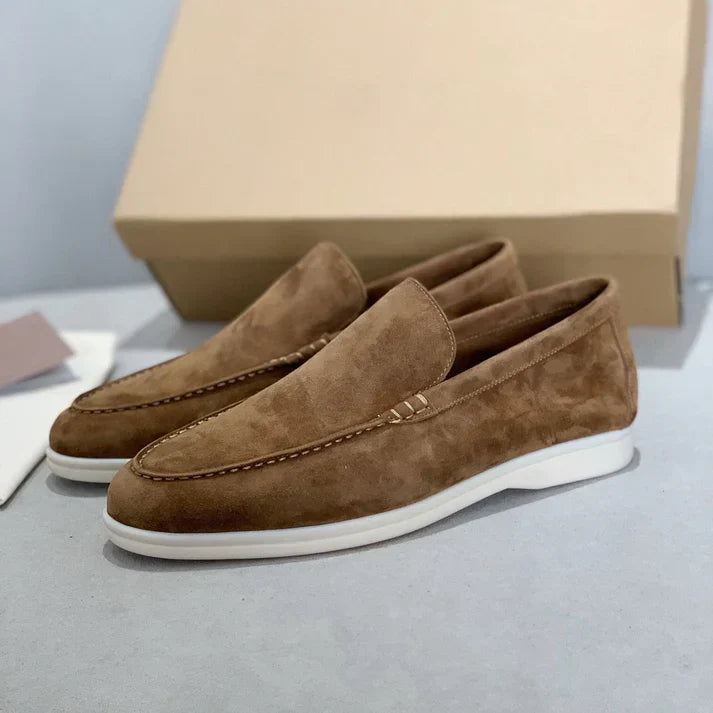ROSSI ROMA | ELEGANTE Wildleder-Mokassins