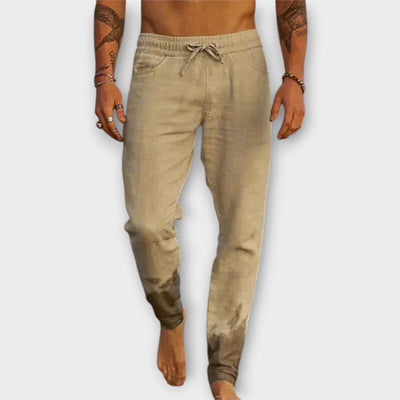 Leinen Strandhose