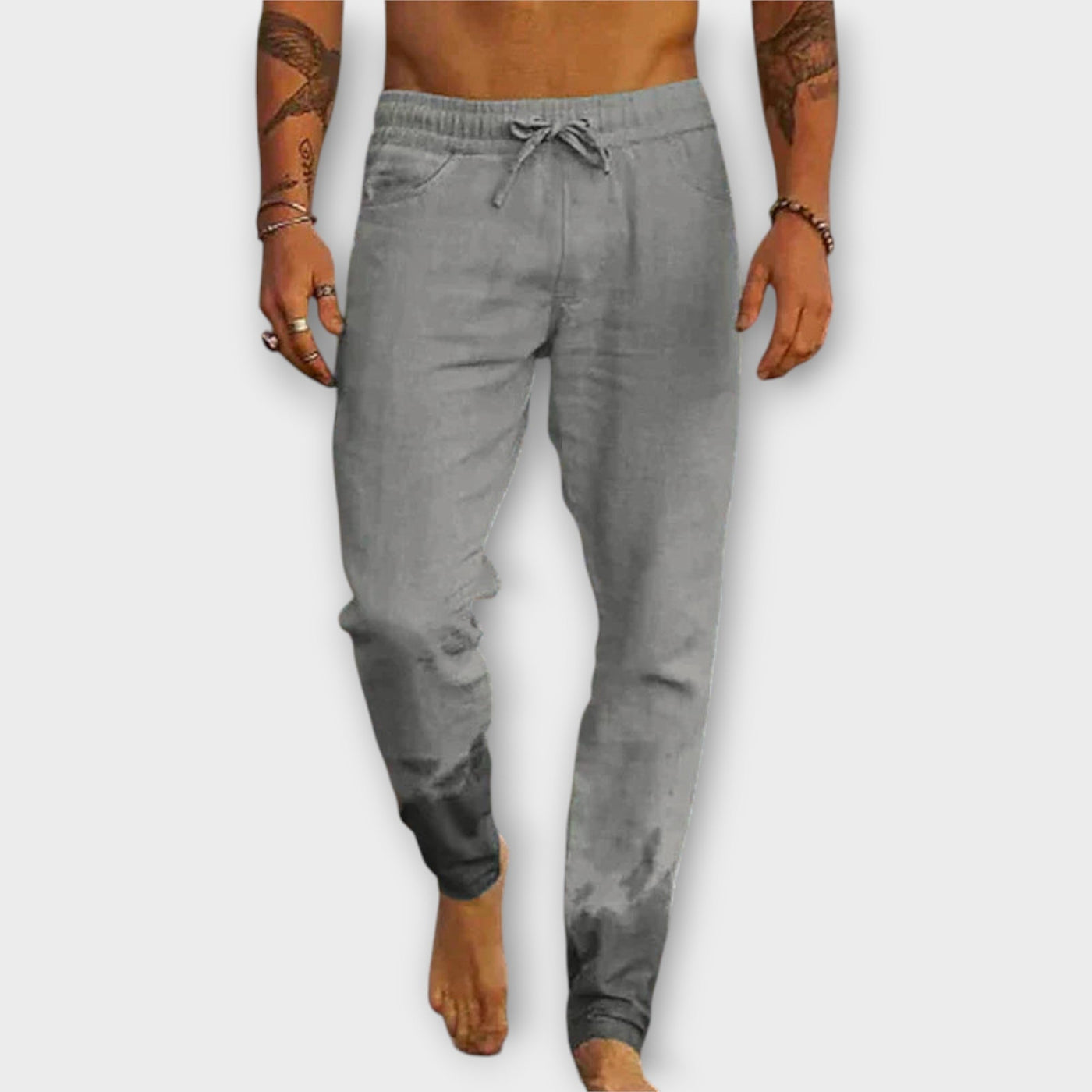 Leinen Strandhose