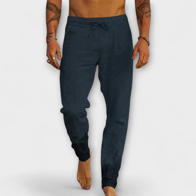 Leinen Strandhose