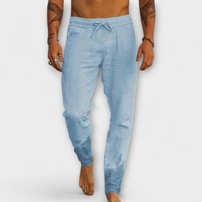 Leinen Strandhose