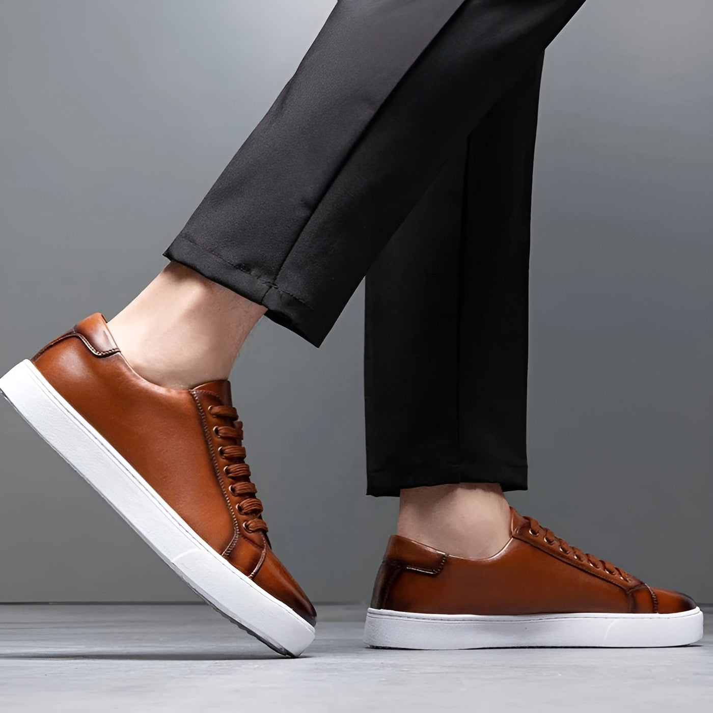 MARCELLO | HERREN-SNEAKER AUS LEDER