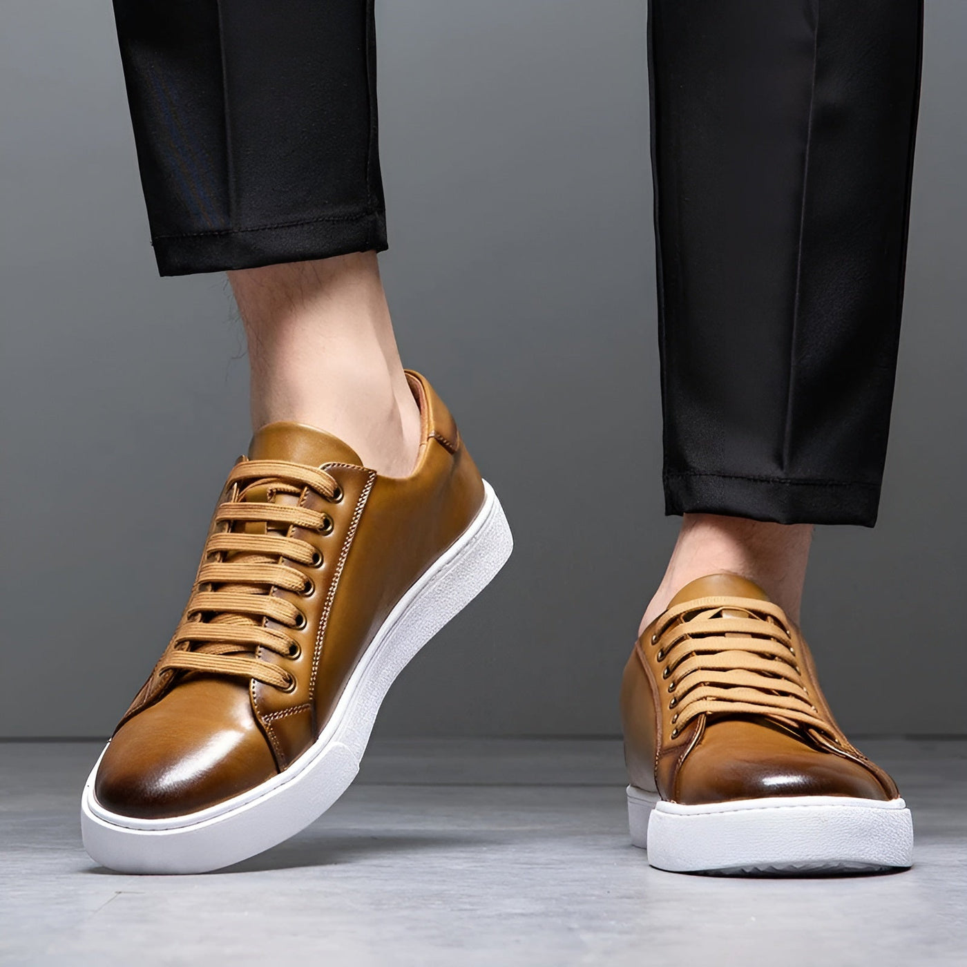 MARCELLO | HERREN-SNEAKER AUS LEDER