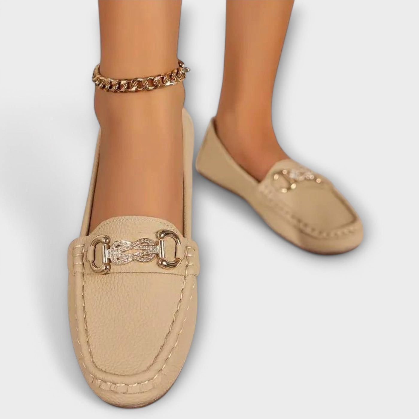 Fortunata™ | Damen Mokassins aus Leder