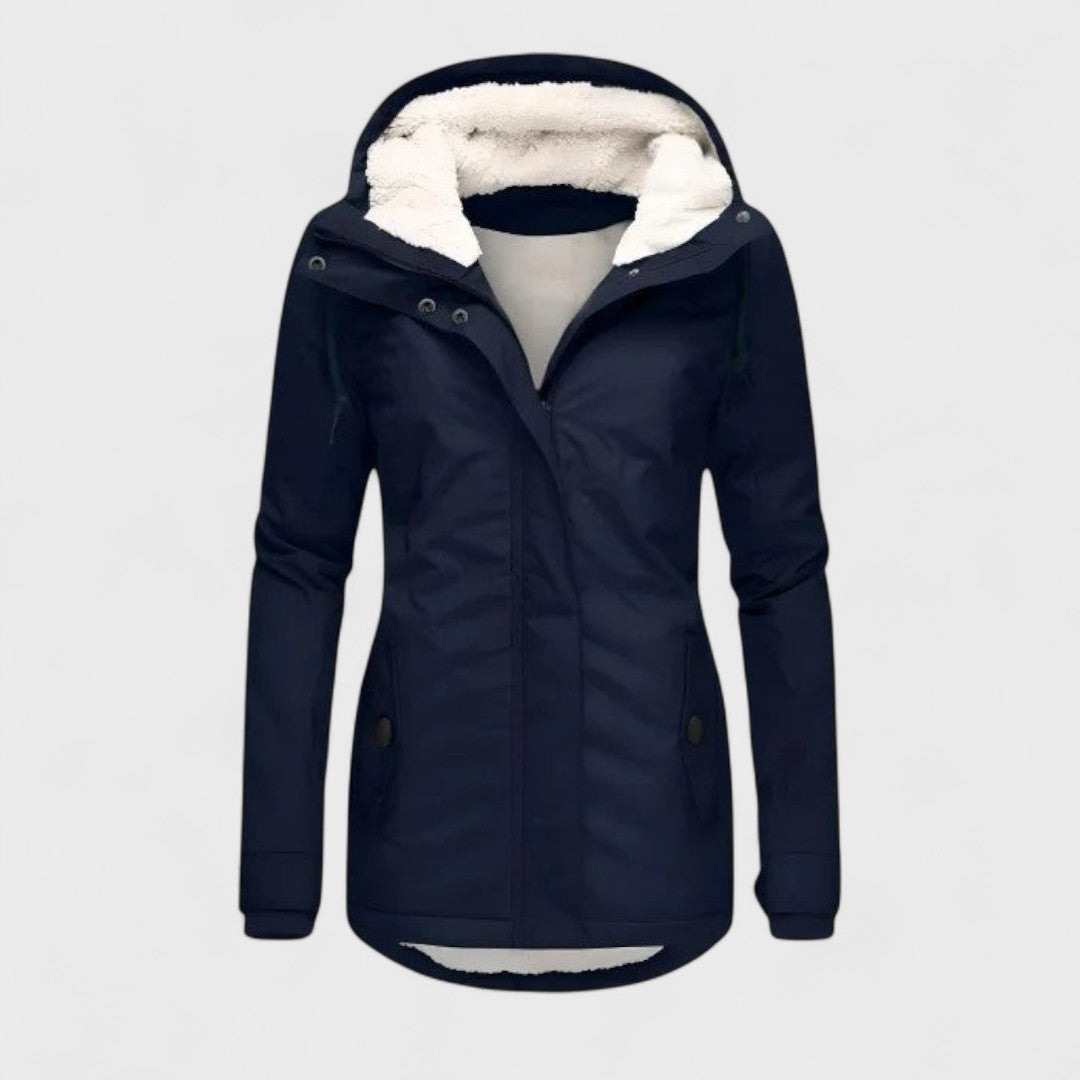 Amélie - Wasserfeste Winterjacke mit Kapuze