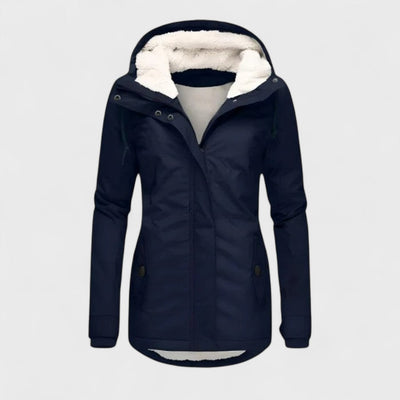 Amélie - Wasserfeste Winterjacke mit Kapuze