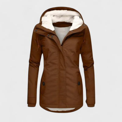Amélie - Wasserfeste Winterjacke mit Kapuze