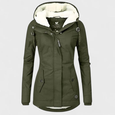 Amélie - Wasserfeste Winterjacke mit Kapuze