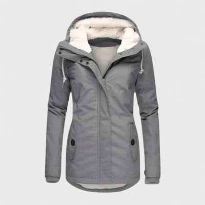 Amélie - Wasserfeste Winterjacke mit Kapuze