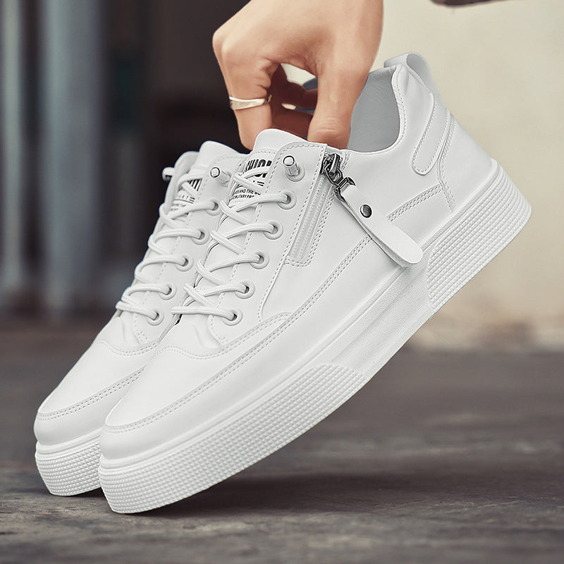 CIRO | LEDERSNEAKER MIT REISSVERSCHLUSSDETAIL