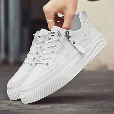 CIRO | LEDERSNEAKER MIT REISSVERSCHLUSSDETAIL