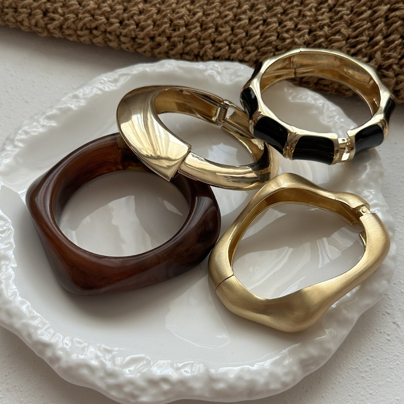 Ensley | Unregelmäßiges Luxusbändchen