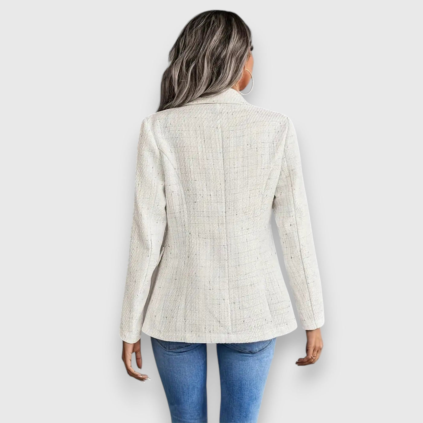 Zarela – Blazer aus Tweed für warme Tage