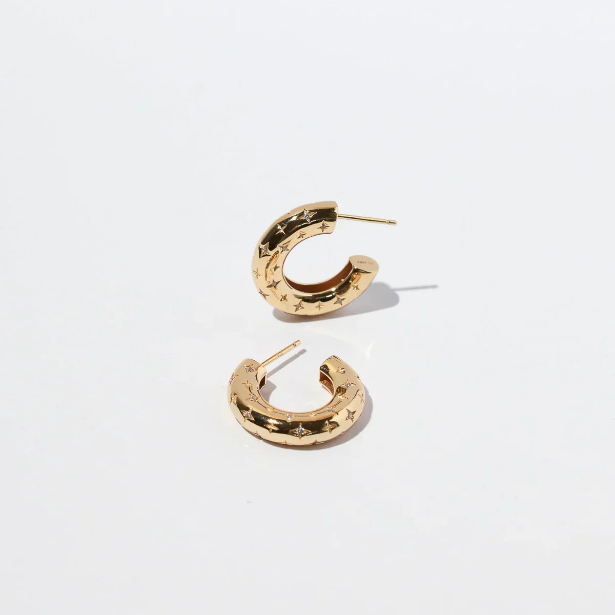 Florenzia | Sternohrringe aus 18k Gold