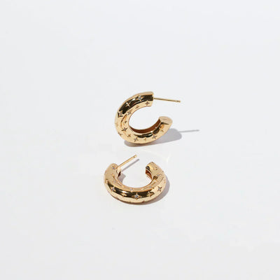 Florenzia | Sternohrringe aus 18k Gold
