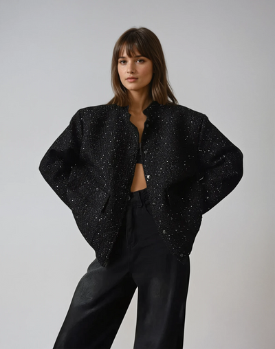 Glitzernde Lumina-Jacke