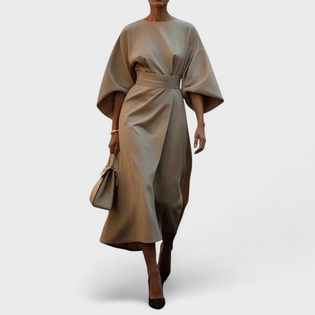 Louise - Elegante Kleider mit Gürtel