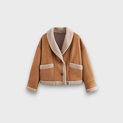 Gina – Warme Jacke mit Fleece-Futter