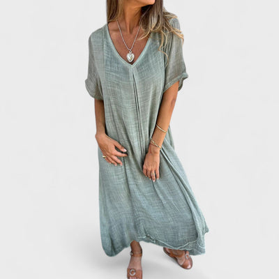 Naia - Kleid mit V-Ausschnitt