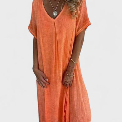 Naia - Kleid mit V-Ausschnitt